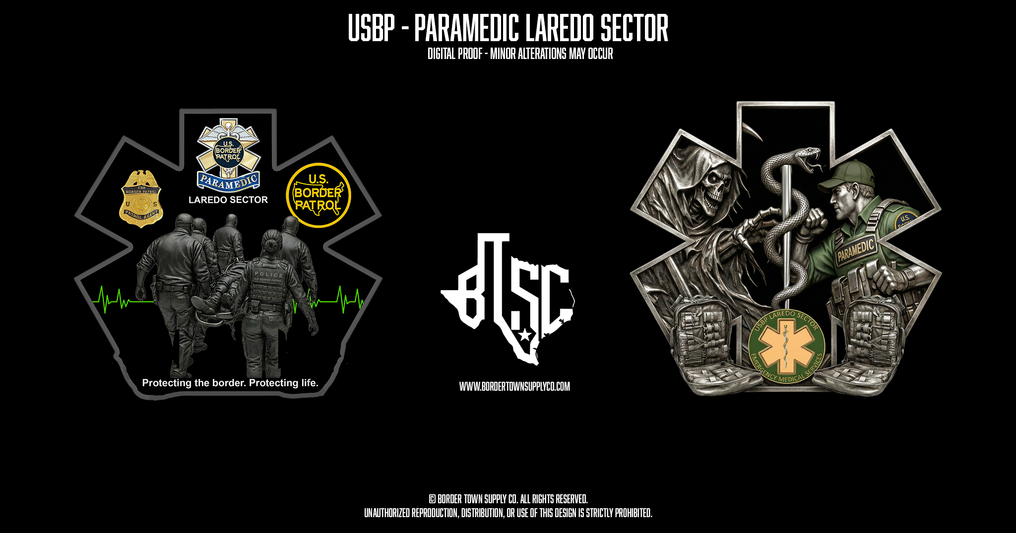 USBP LAREDO PARAMEDIC COIN