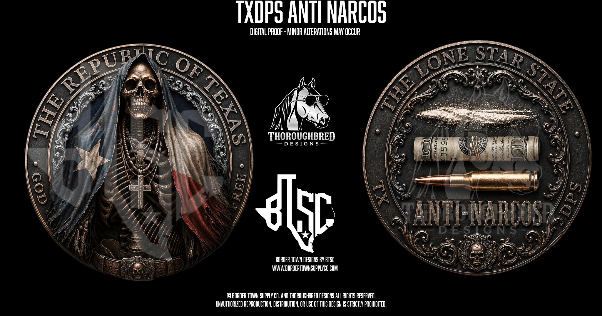 Texas DPS - Anti Narcos Pre- Sale (Limited 2 PER)