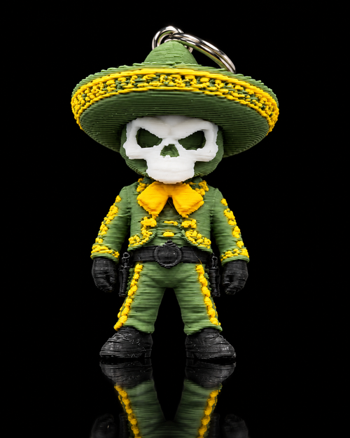 Border Town Charro Keychain